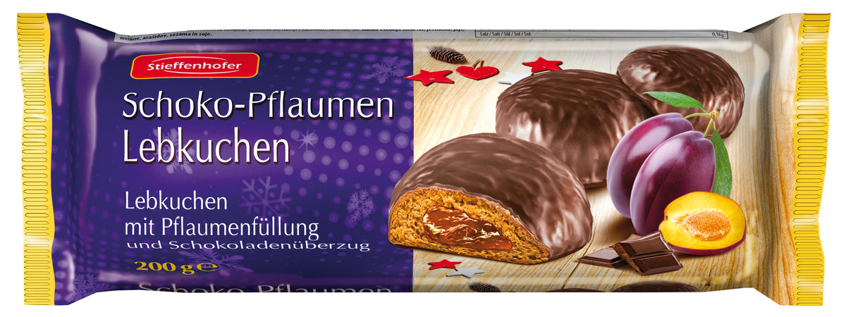 Stieffenhofer Schoko-Pflaumen Lebkuchen 200 g