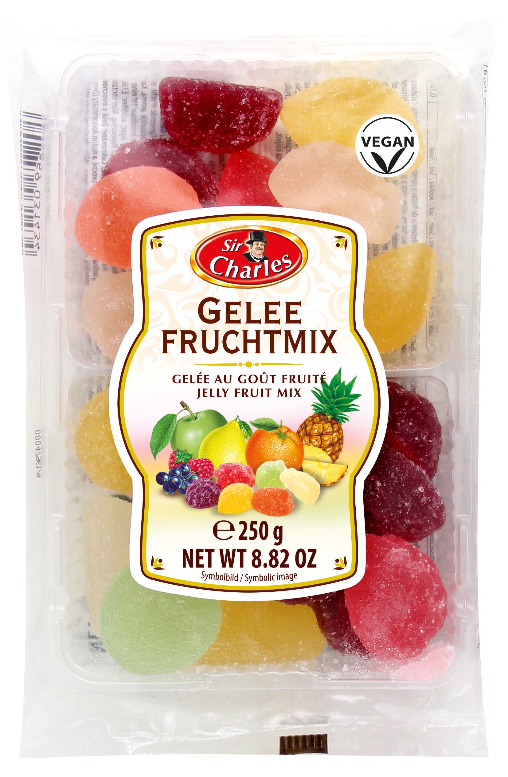 Sir Charles Gezuckertes Gelee mit Fruchtgeschmack 250g – Produktbild 1