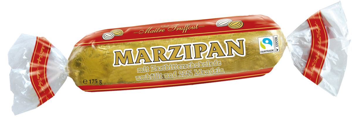 Maitre Truffout Marzipanbrot mit Zartbitterschokolade 175 g