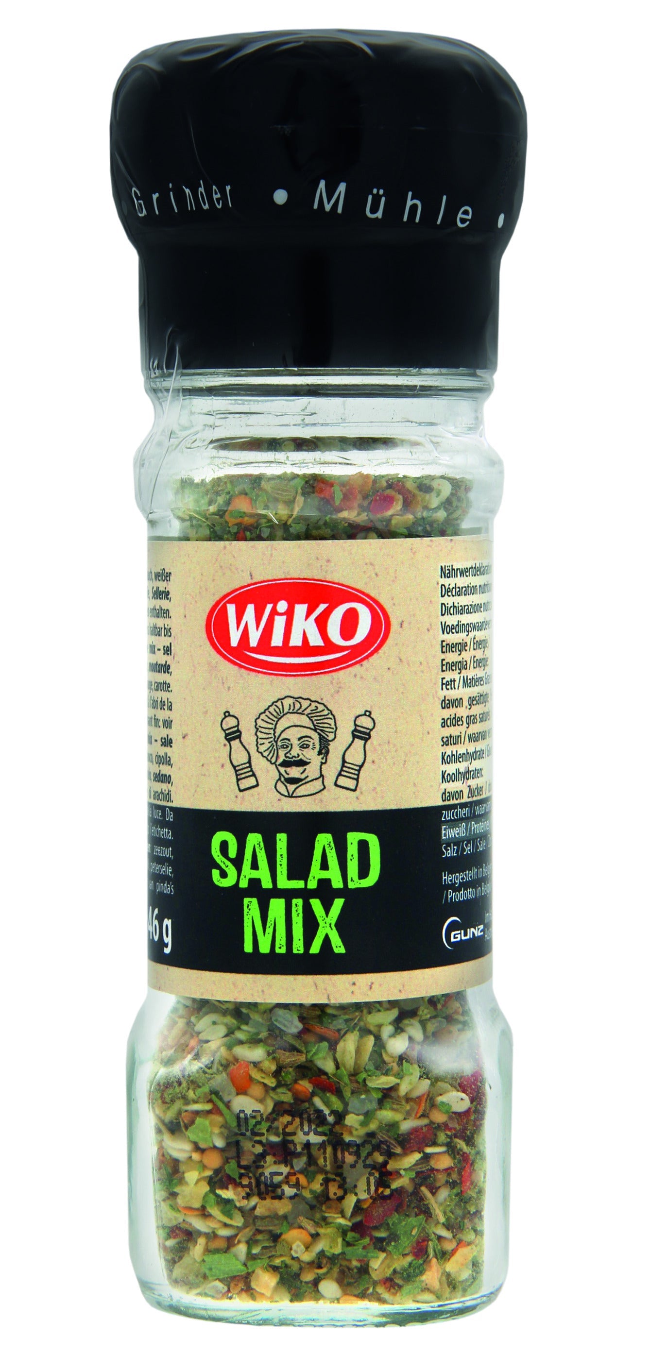 Wiko Gewürzmühle Salatgewürz 46g – Produktbild 1
