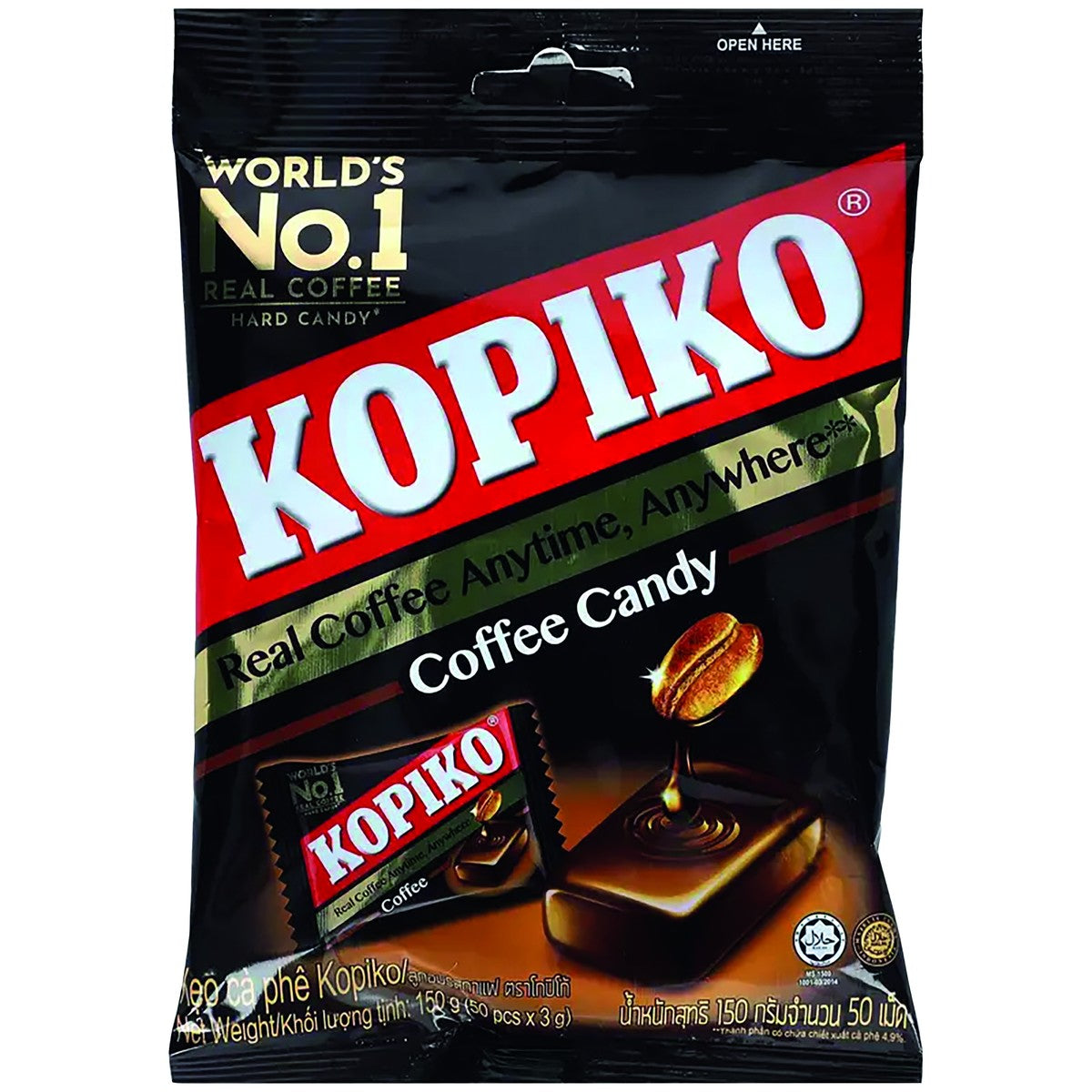 Kopiko Kaffee Bonbons 175 g – Originalverpackung