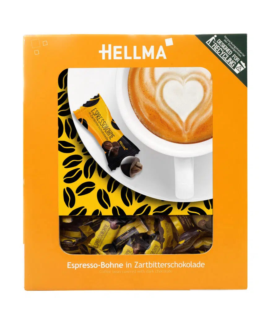 HELLMA Espressobohne Zartbitter 380 St. 420g