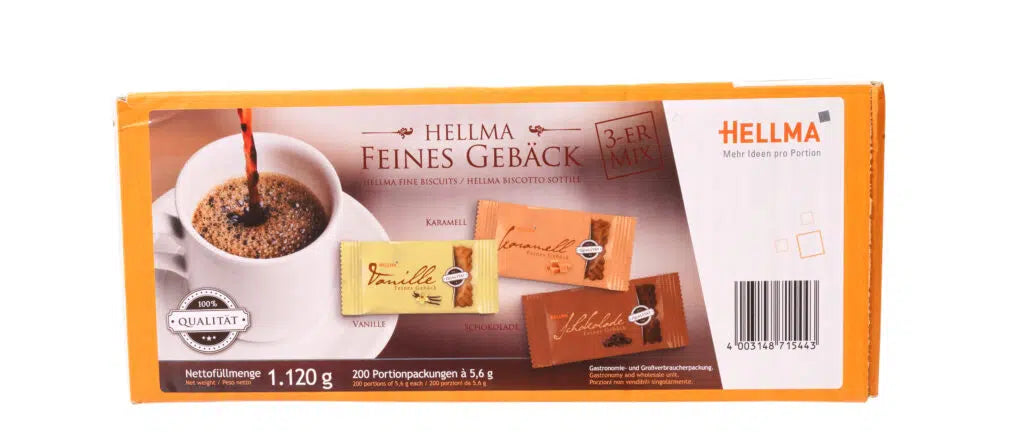 HELLMA Feines Gebäck 3er Mix 200 St. 1,12kg