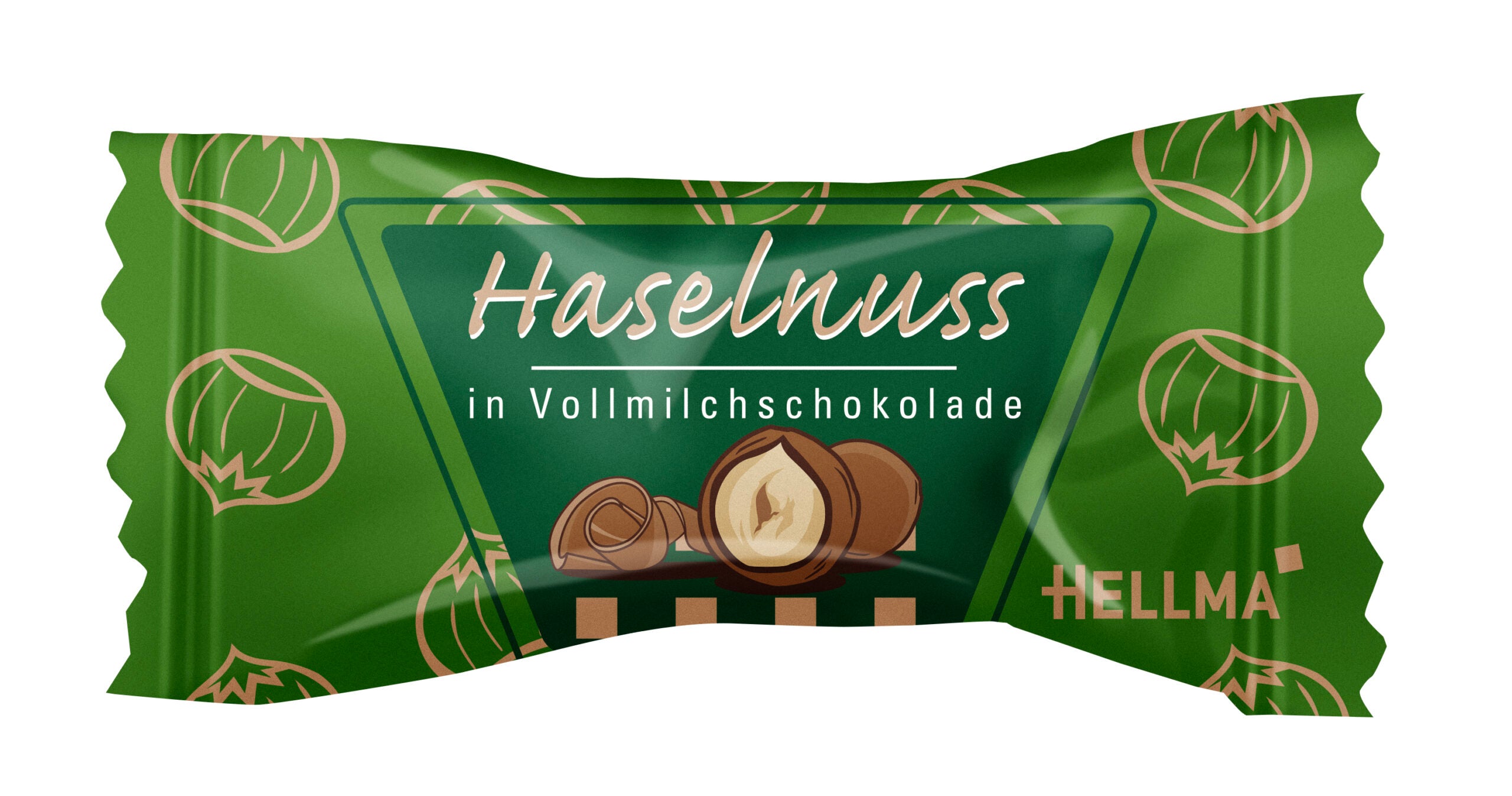 HELLMA Haselnuss Vollmilch 380 St. 910g
