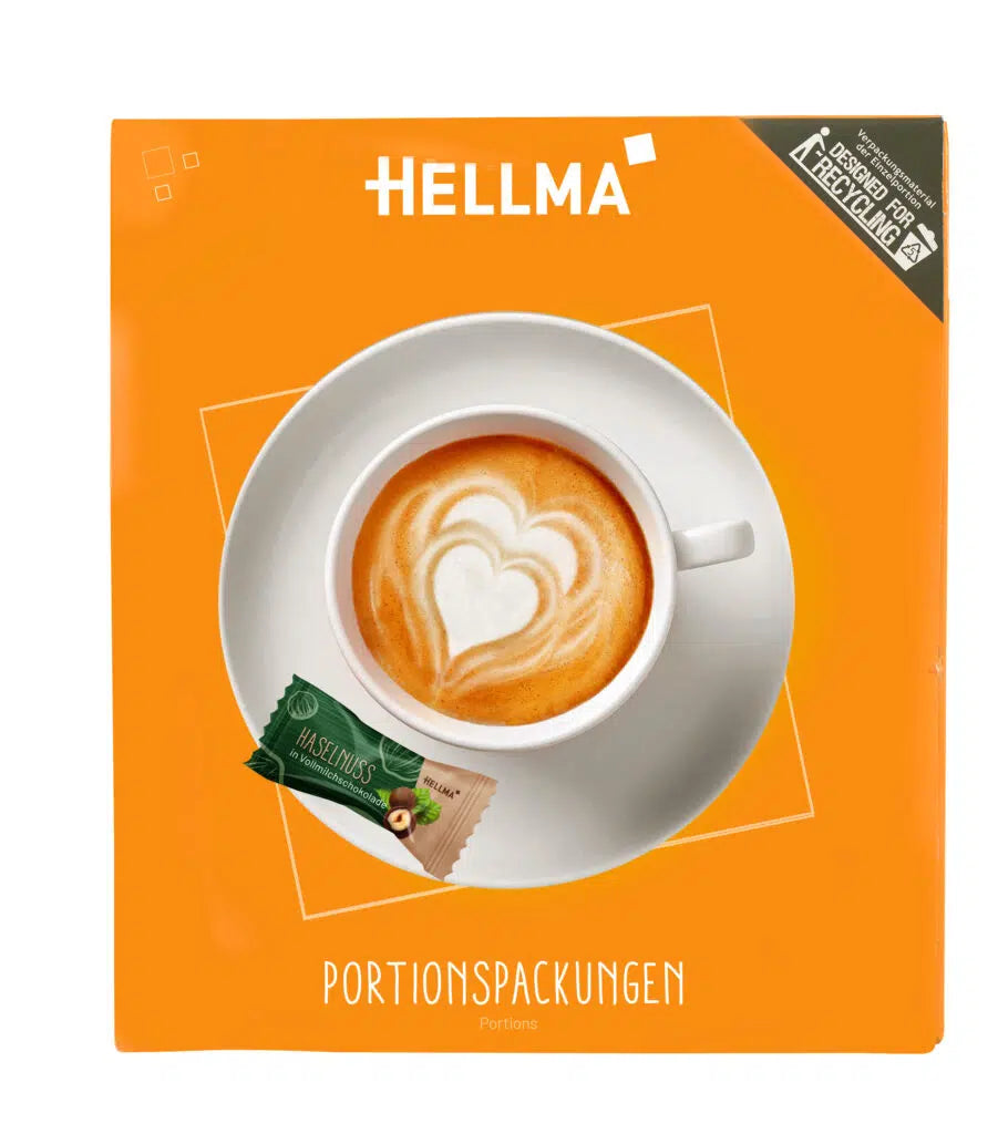 HELLMA Haselnuss Vollmilch 380 St. 910g