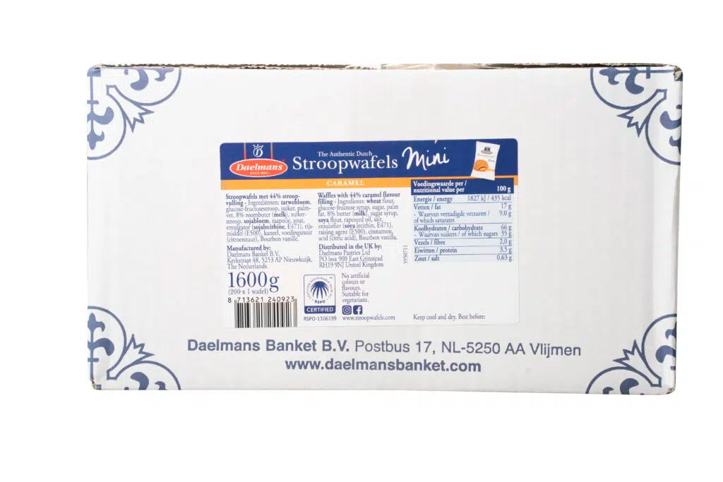 Daelmans Stroopwafel Mini 200x8g