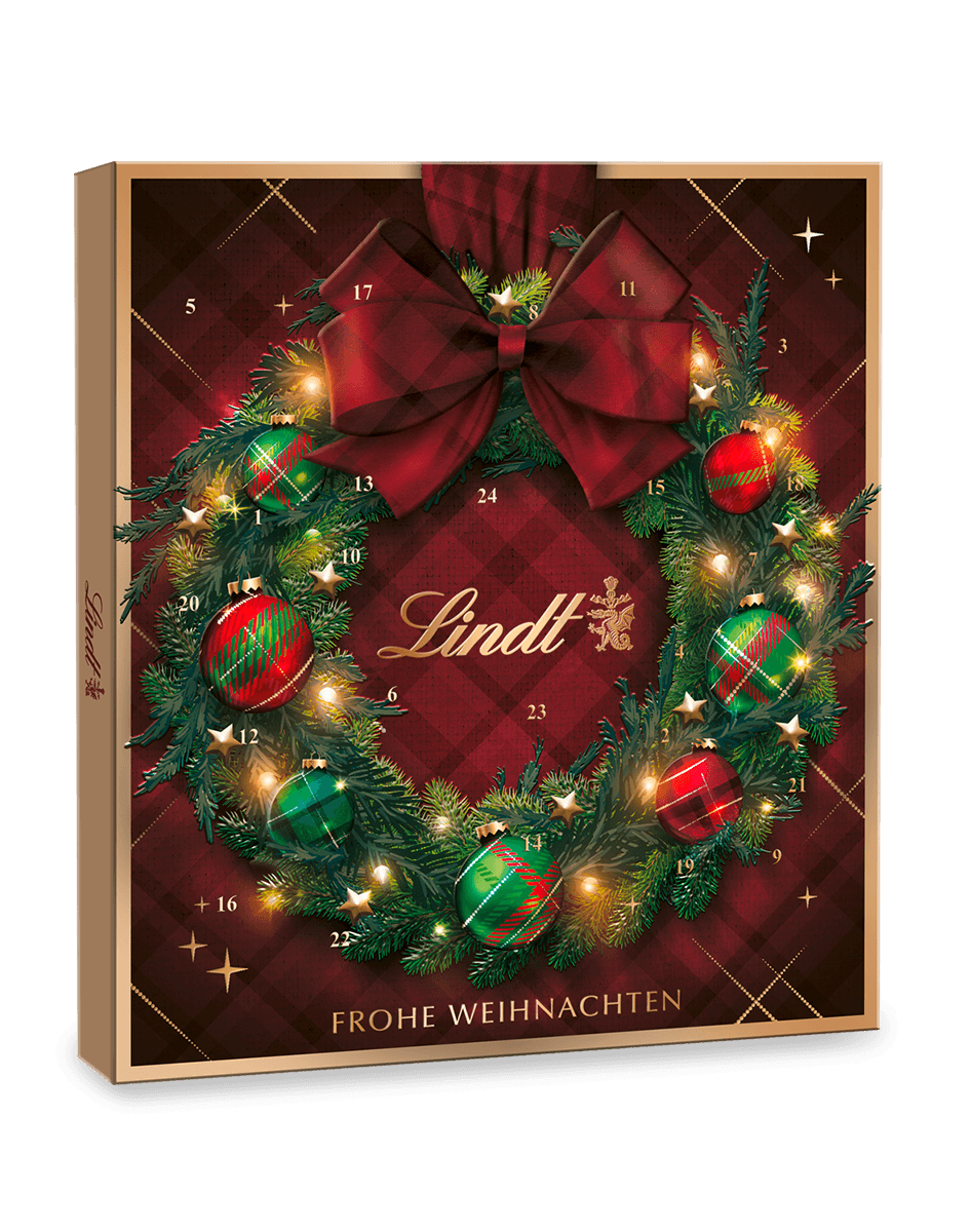 Lindt Adventskalender Karo Royal 168 g
