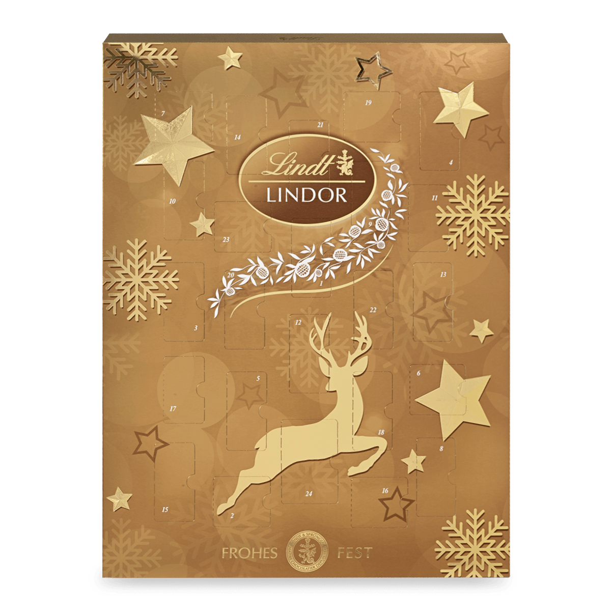 Lindt LINDOR Adventskalender 290 g