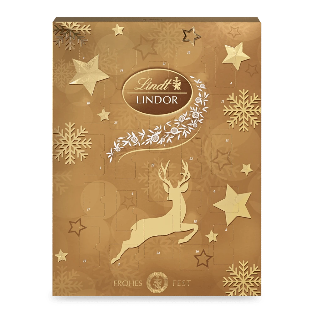 Lindt LINDOR Adventskalender 290 g