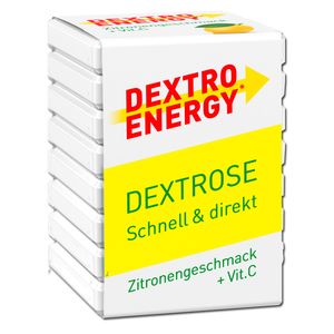 Dextro Energy Vitamin C Zitrone, Traubenzucker, 46 g Packung
