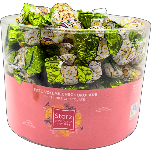 Storz Mini Lämmchen Edelvollmilch Schokolade 100x6,25g Dose