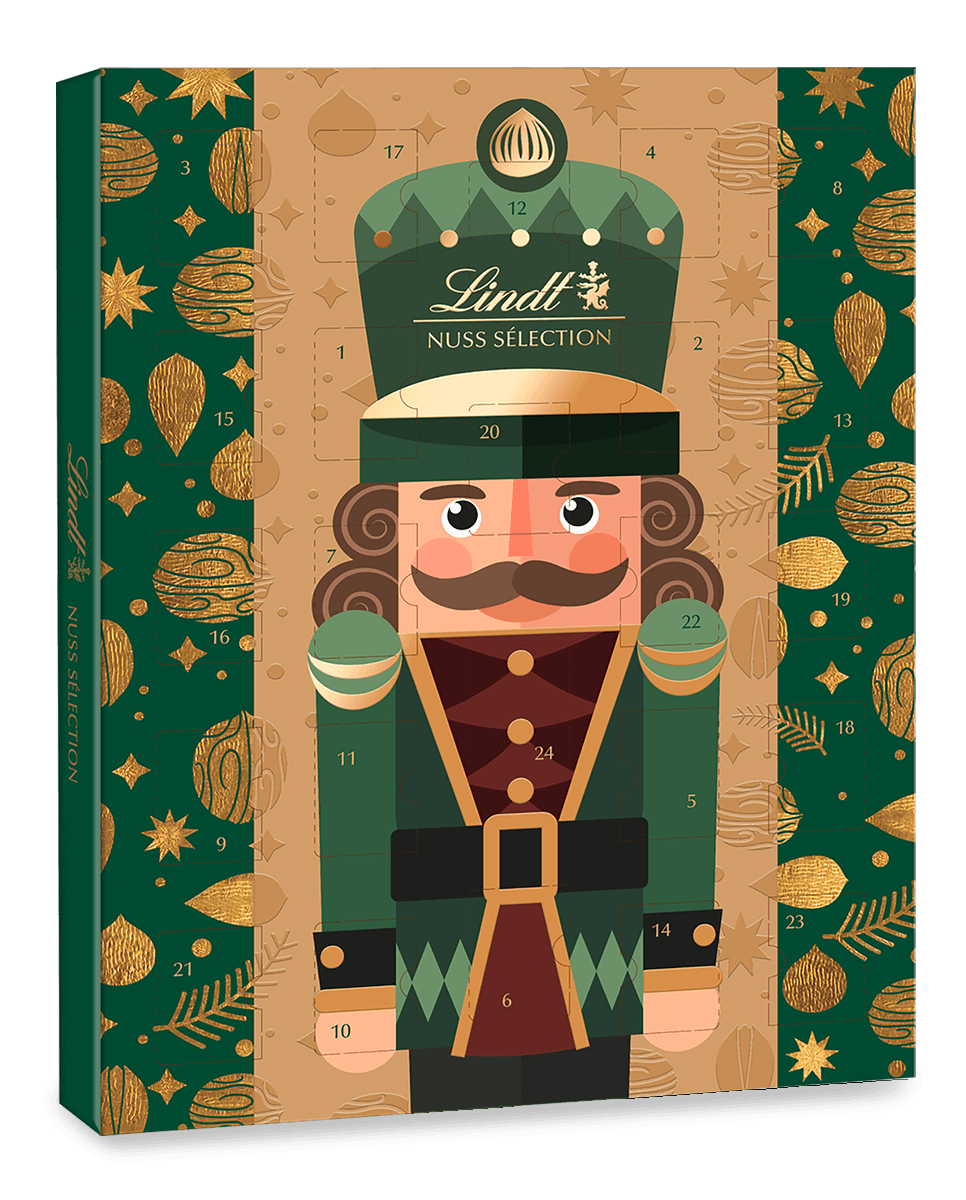 Lindt Adventskalender Nuss Sélection 288 g
