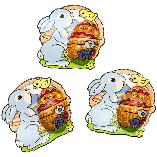 Storz Hase Benni Vollmilch Schokolade Ei 35x 6,25g, 218,75g