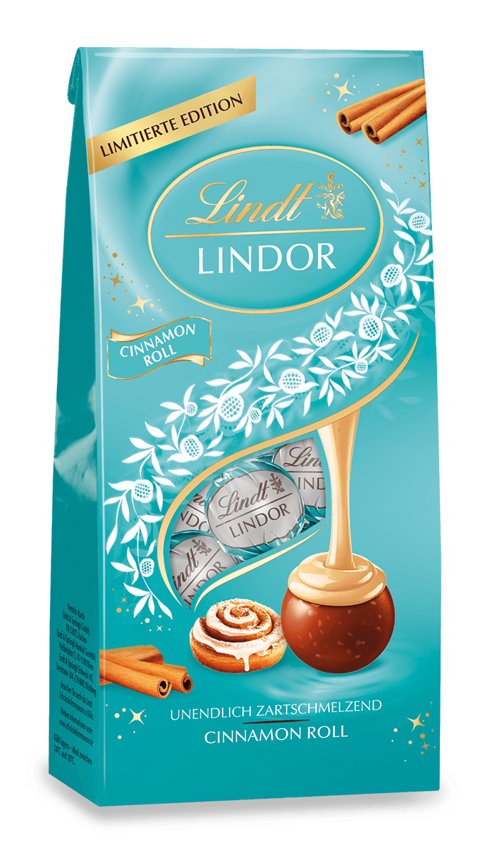 Lindt LINDOR Cinnamon Roll Kugeln 100g