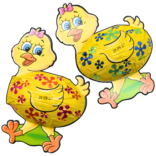 Storz Küken Vollmilch Schokolade 30x 12,5g, 375g