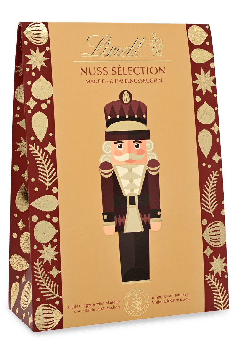 Lindt Nuss Sélection Tasche Haselnuss & Mandel 127 g