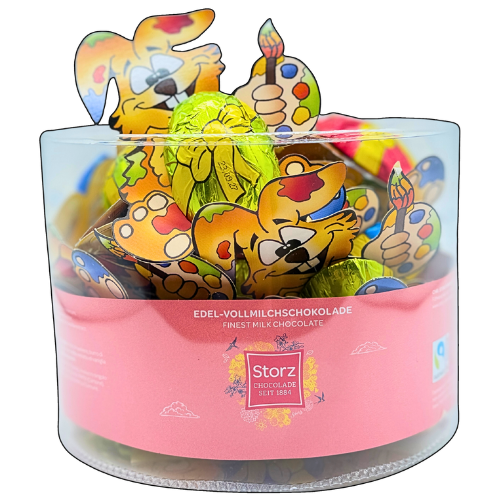 Storz Kleckshase Vollmilch Schokolade 35 Stück 437,5 g