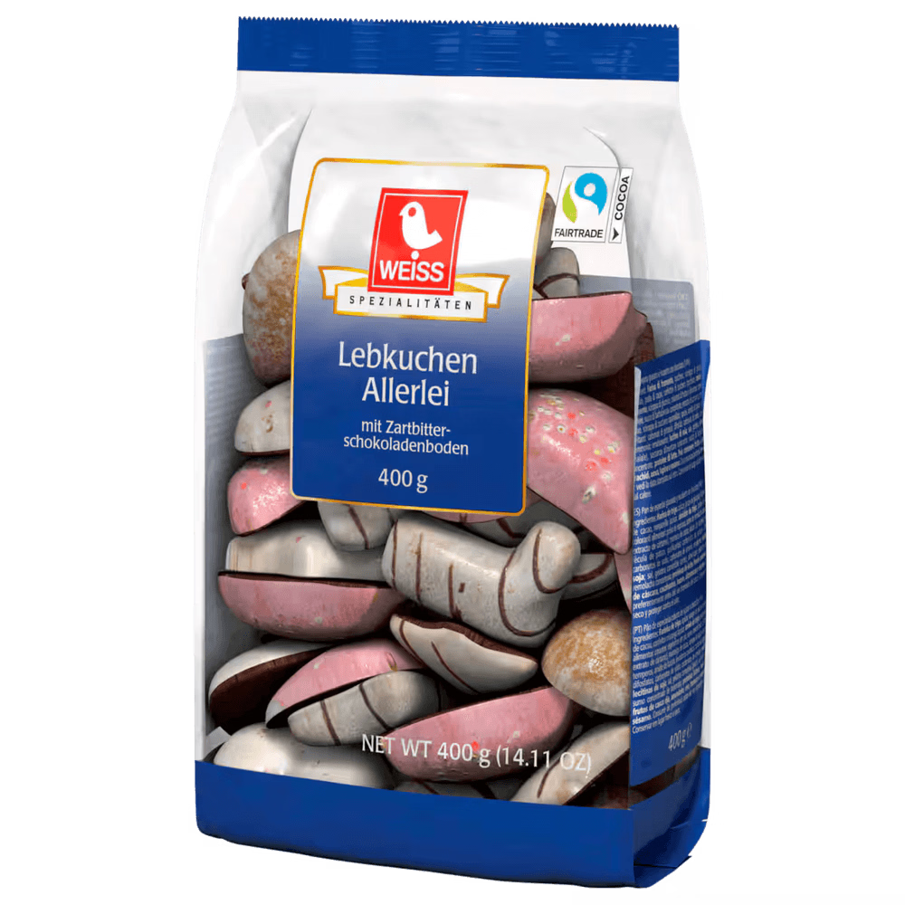 Weiss Lebkuchen Allerlei 400g
