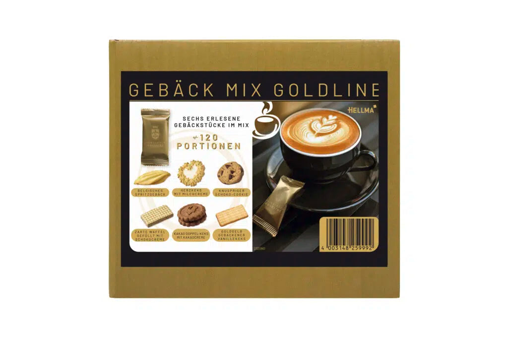 HELLMA Gebäck Mix Goldline 120 St. 860g