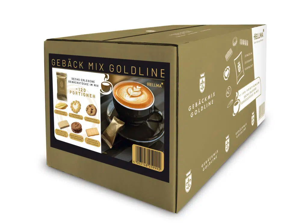 HELLMA Gebäck Mix Goldline 120 St. 860g