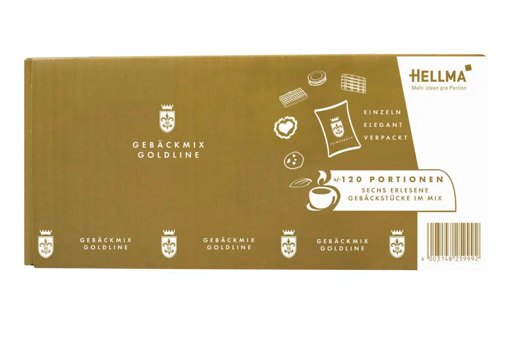 HELLMA Gebäck Mix Goldline 120 St. 860g