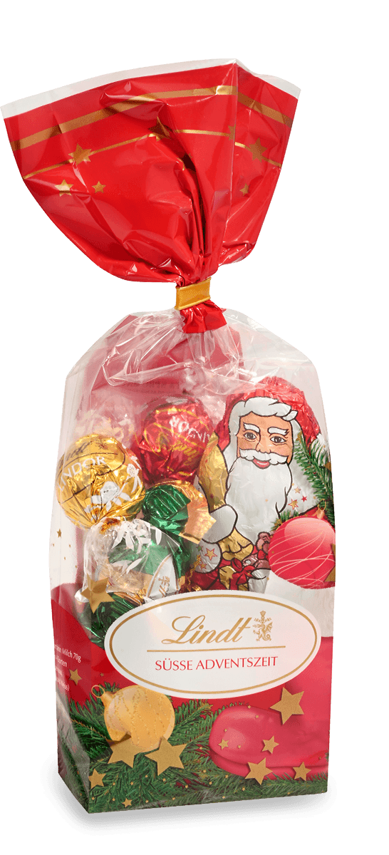 Lindt Süße Adventszeit Geschenkbeutel Mischung 130 g