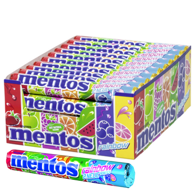 Mentos Chewy Dragees Rainbow 40x 38 g