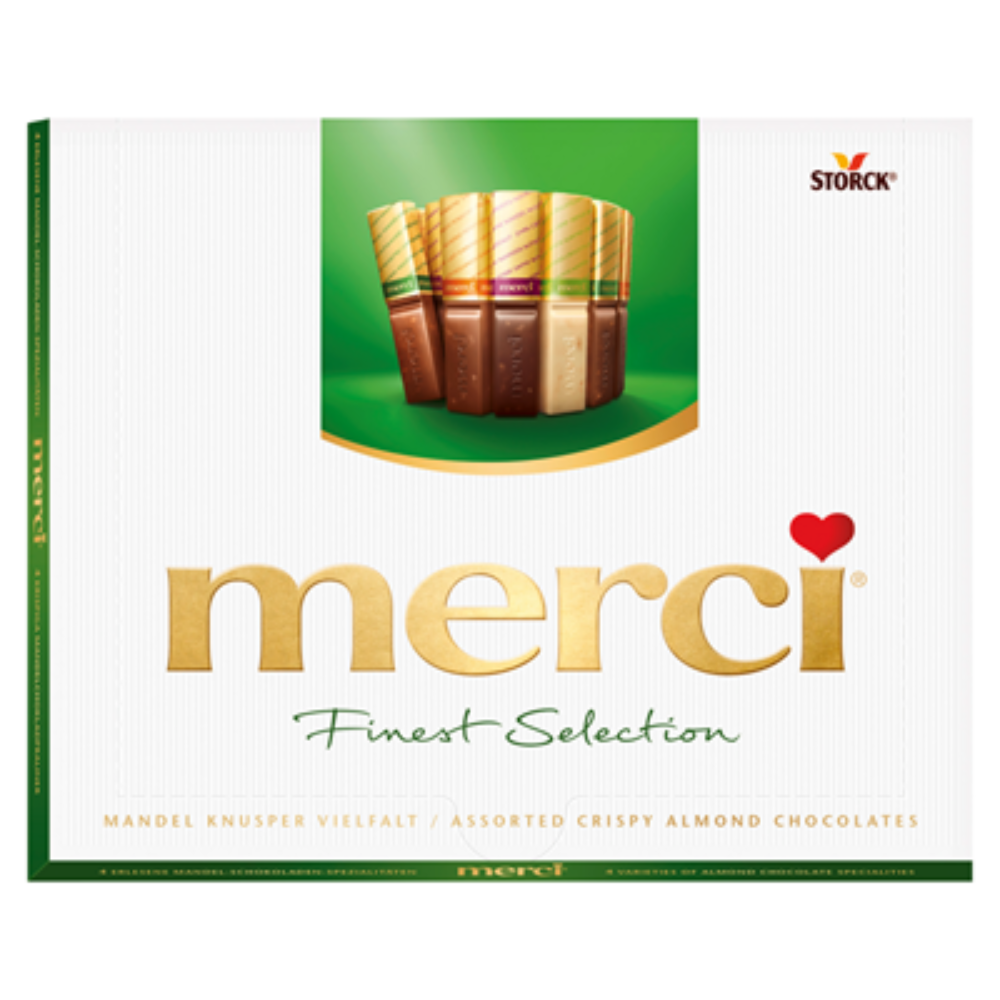 Merci Finest Selection Mandel-Knusper 250g Packung