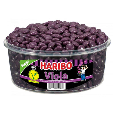 Haribo Viola 820 Stück - 1,148 kg Dose