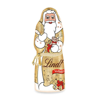 Lindt Santa Glamour Weihnachtsmann in  glamouröser Erscheinung 125g