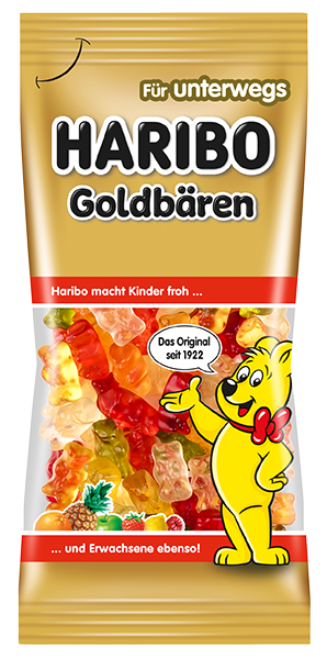 Haribo Goldbären - 75 g Beutel