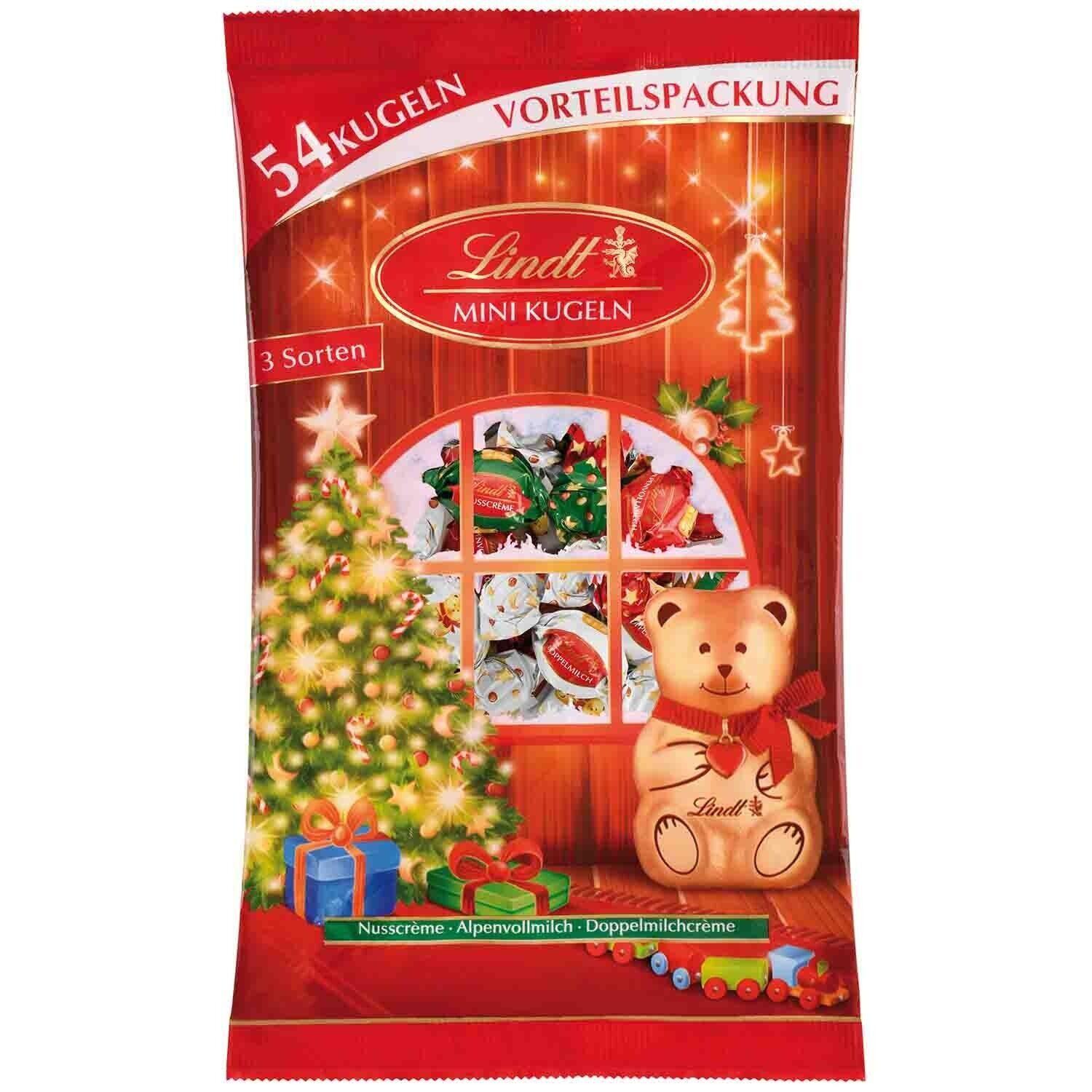 Lindt 54 Mini-Kugeln XXL Teddy Choco-Spaß 268g - Schokobote.de
