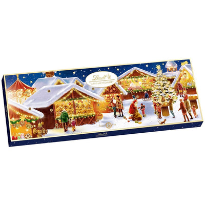 Lindt Weihnachtsmarkt Adventskalender 250g - Schokoladige Adventsfreude