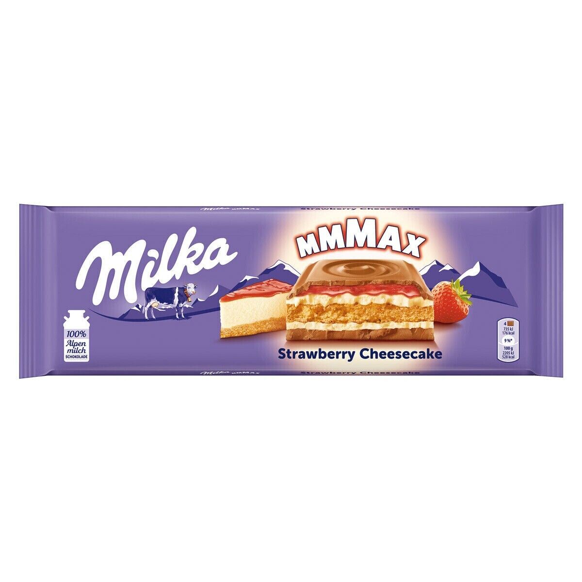 Milka Tafelschokolade Strawcheese - 6x 300g