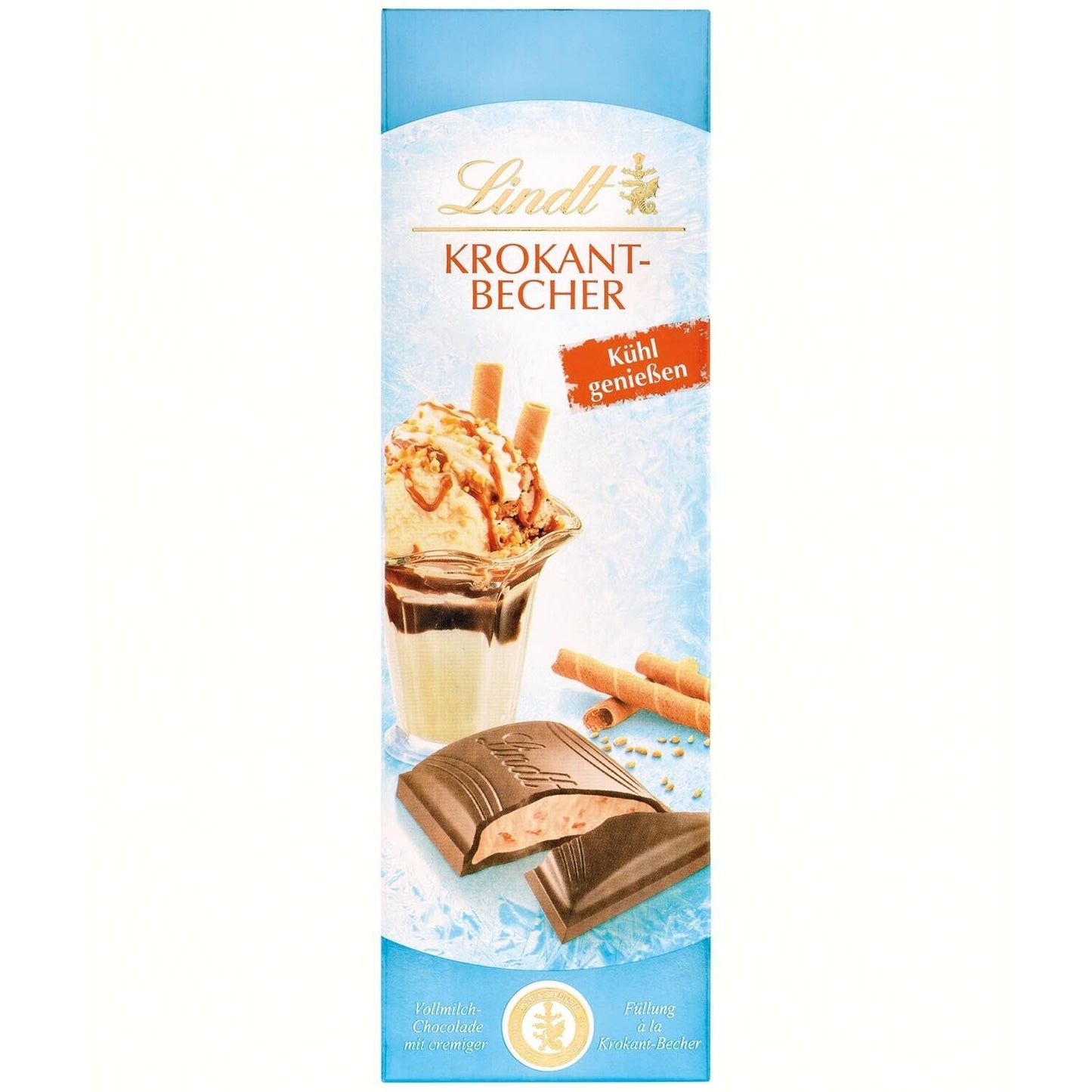 Lindt Krokant-Becher Vollmilch Tafel 100g