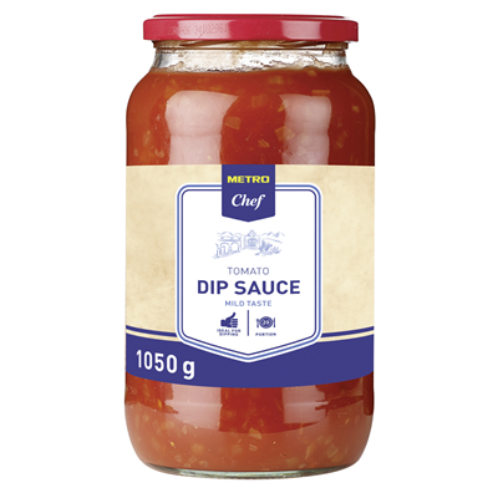 METRO Chef Tomato Dip Sauce Medium - 1,05 kg Glas