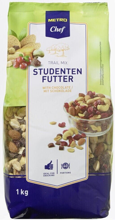 Metro Chef Studentenfutter mit Schokolade - Nüsse - 1 kg