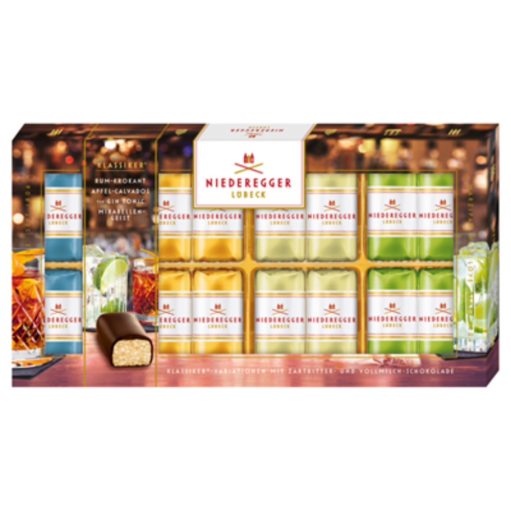 Niederegger Marzipan Klassiker-Variationen alkoholisch - 200g