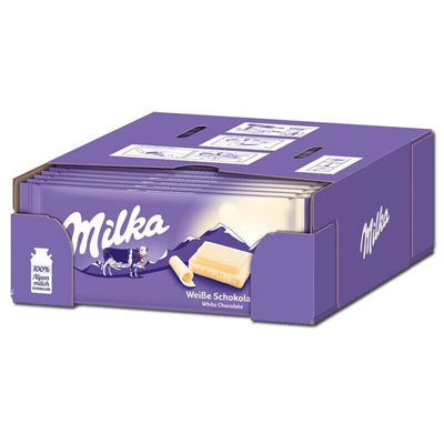 Milka Weisse Schokolade 22 Tafeln je 100g