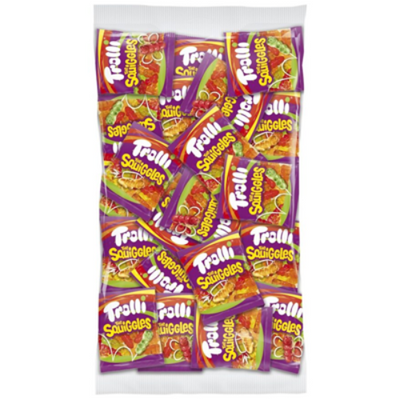 Trolli Squiggles 100 Beutel à 10 g - 1 kg Beutel