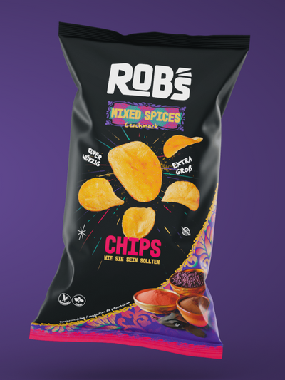 Rob's Chips - nur LIMITIERT erhältlich | Mixed Spices 120g