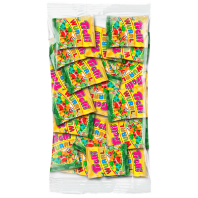 Trolli Gummibonbon Portionsbeutel Wurrli 100 Stück à 10 g - 1 kg Beutel