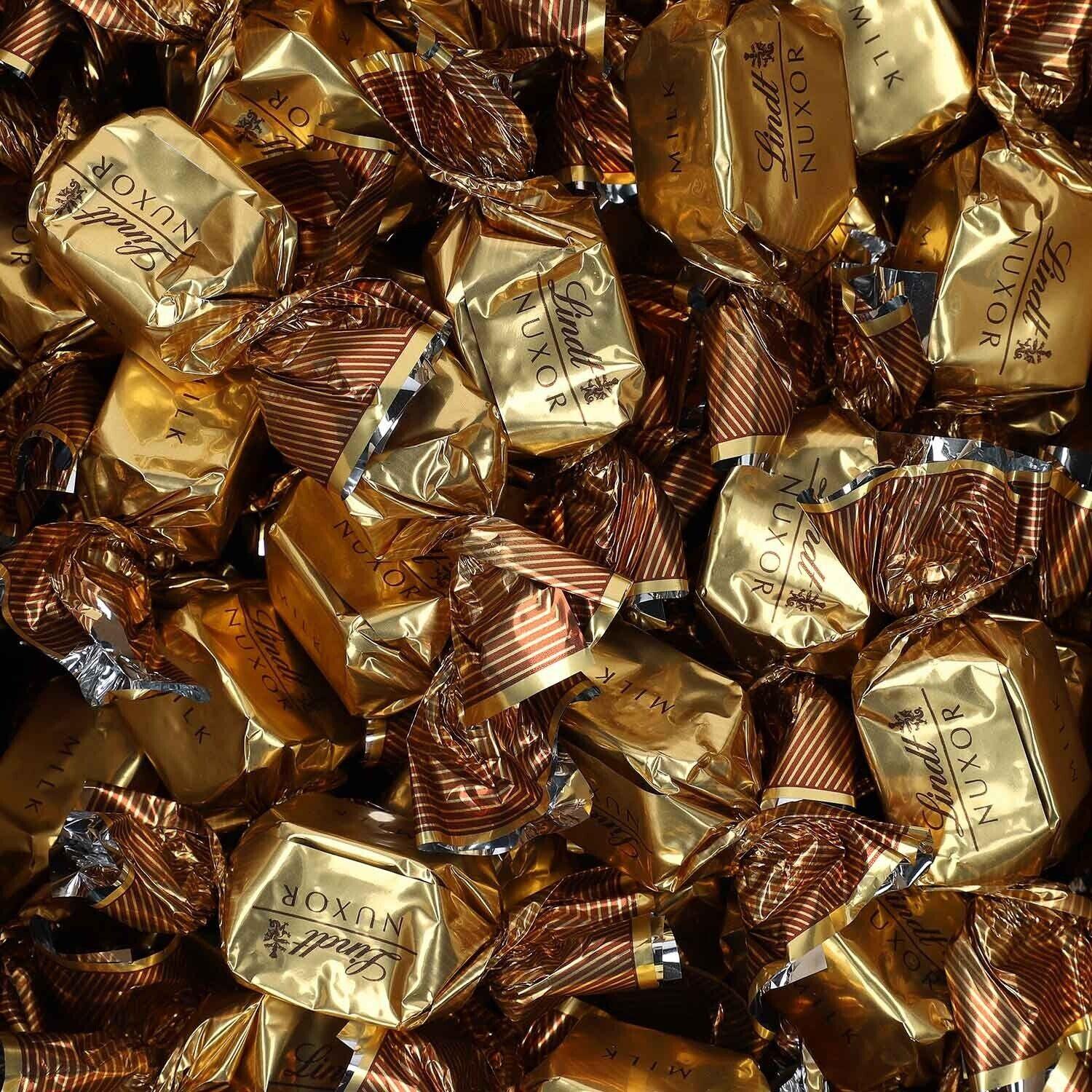 Lindt Nuxor Milch 700g - Knusprige Schokoladen-Nüsse für genussvolle Momente - Schokobote.de