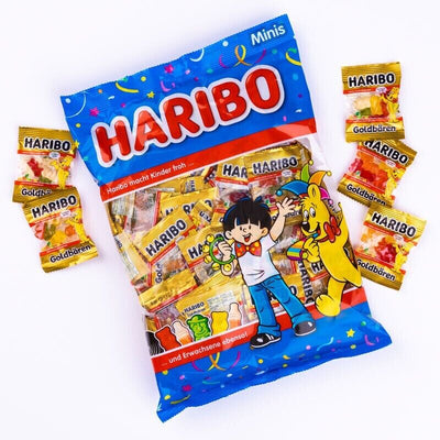 Haribo Goldbären 100 Minibeutel Karneval - 1 kg Beutel