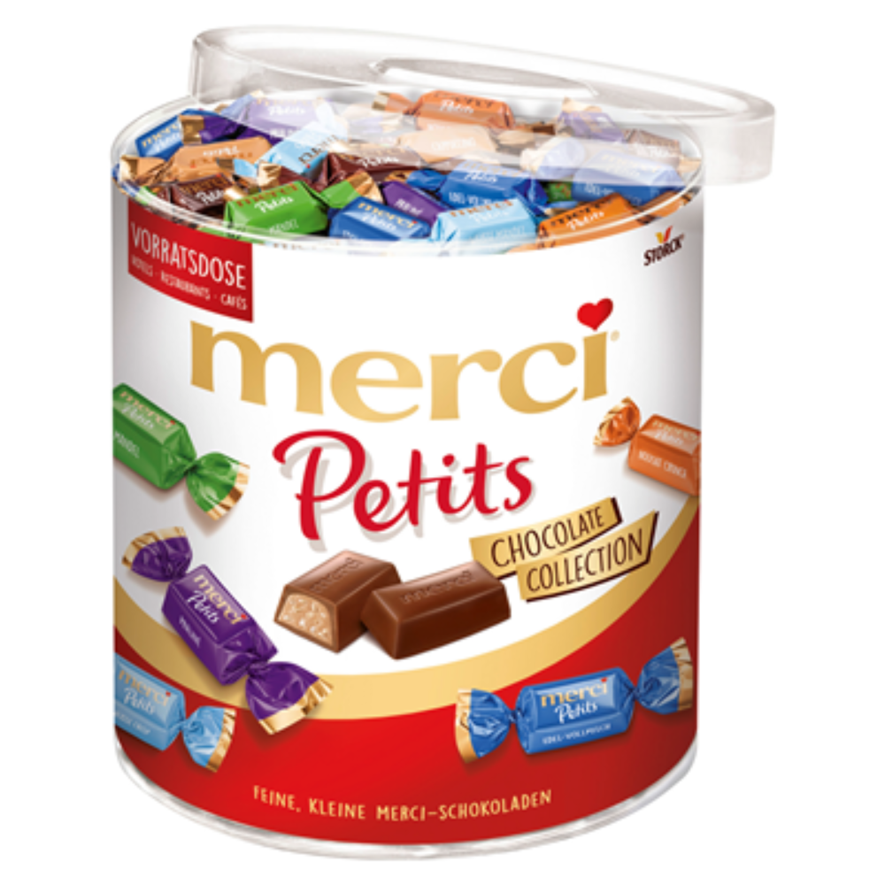 Merci Praline Merci Petits Chocolate Collection - 1kg Dose