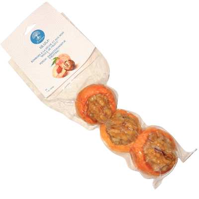 Armenische Pfirsich-Walnuss-Fruchtkugeln 200 g | Natürlicher Snack & Süßigkeit