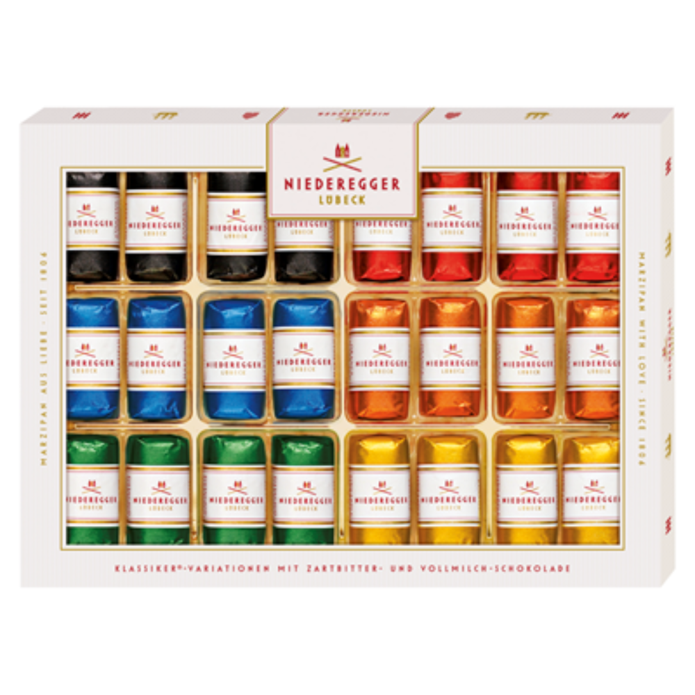 Niederegger Marzipan Klassiker-Variationen, 6-fach sortiert - 300g