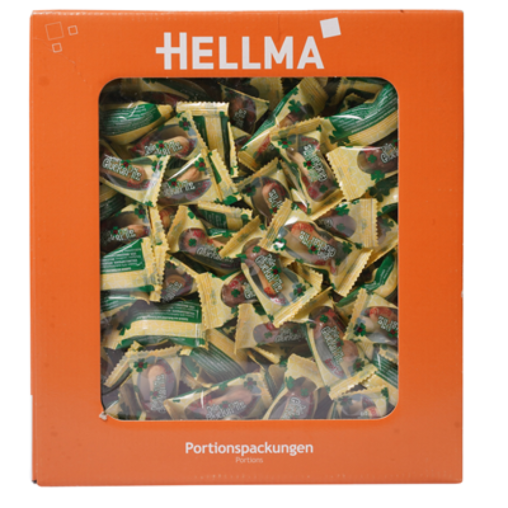 Hellma Glückspilze 150 Stück - 480 g Karton