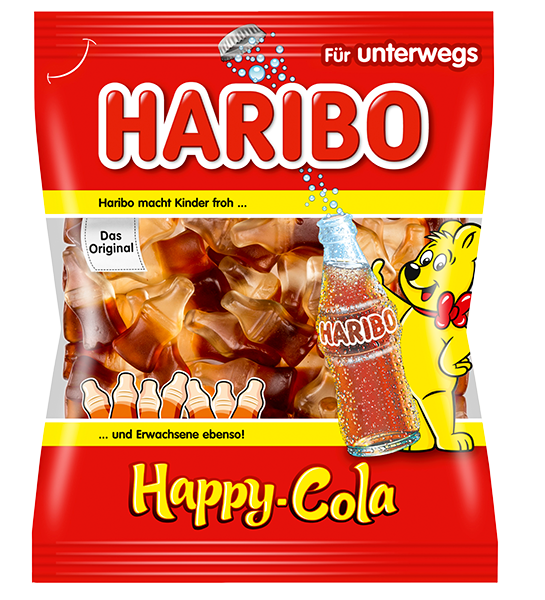 Haribo Happy Cola - 100 g Beutel