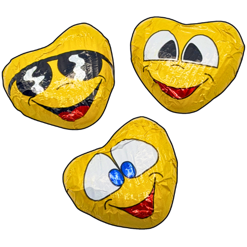 Storz Fun Herz Vollmilch Schokolade 100x 5g, 500 g